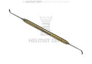KIRSCH, SINUS 2, ELEVATOR 60°/60° TITAN-ZEPF-LINE, GOLD DOPPELENDIG, 17,5 CM