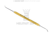 KIRSCH, SINUS 2 "SMALL" ELEVATOR 60°/60°, TITAN-ZEPF-LINE, GOLD DOPPELENDIG 17,5 CM