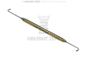 KIRSCH, SINUS 4, ELEVATOR  120°/120° TITAN-ZEPF-LINE, GOLD DOPPELENDIG, 17,5 CM