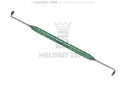KIRSCH, SINUS 6, ELEVATOR  90°/90° TITAN-ZEPF-LINE, TÜRKIS DOPPELENDIG, 17,5 CM