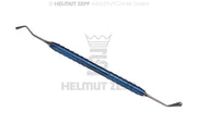 KIRSCH,SINUS 8, BIRNE 4,5 Ø /STOPFER 2,6 TITAN-ZEPF-LINE, BLAU DOPPELENDIG, 17,5 CM