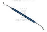 MIKRO SINUS-STOFPER NACH DR. SHAKIBAIE TITAN-ZEPF-LINE, BLAU DOPPELENDIG, 17,5 CM