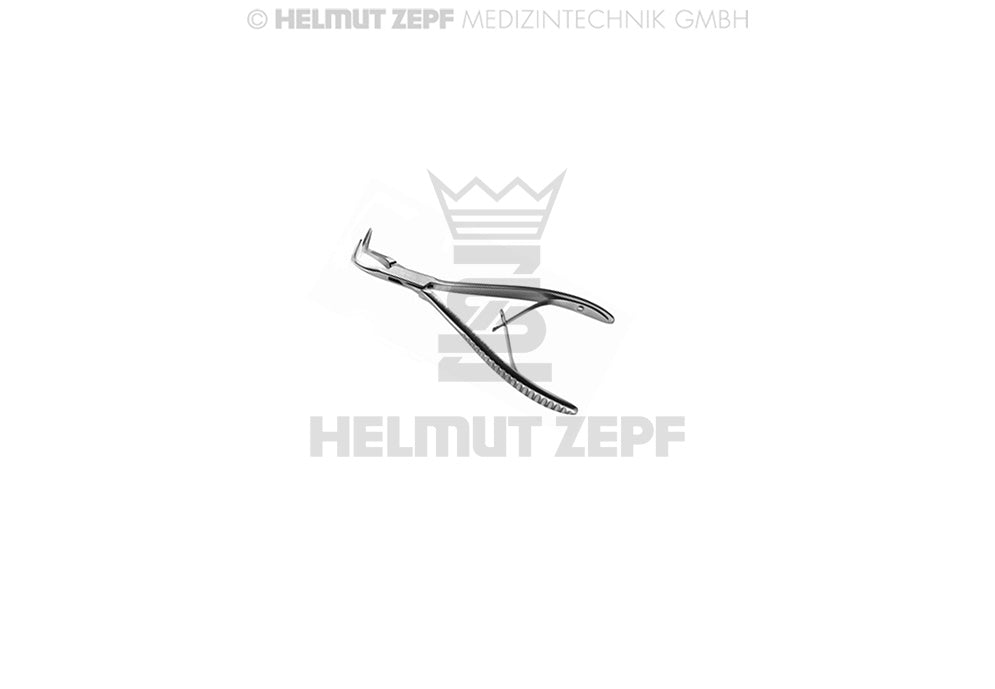 FRIEDMAN, MIKRO-HOHLMEISSELZANGE, 90° GEBOGEN, 14,5 CM