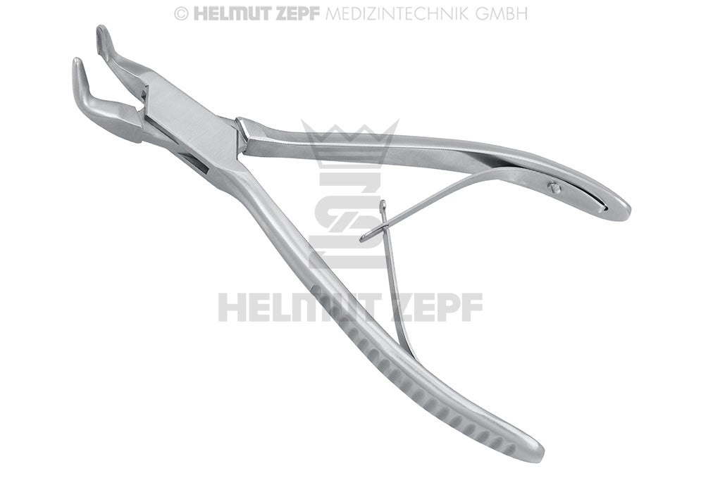 BLUMENTHAL, HOHLMEISSELZANGE, 90° GEBOGEN, 15,5 CM