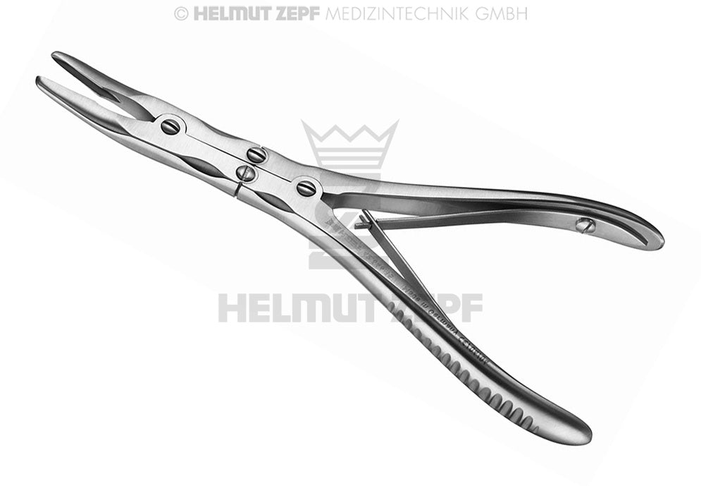 BOEHLER, HOHLMEISSELZANGE GEBOGEN 15CM