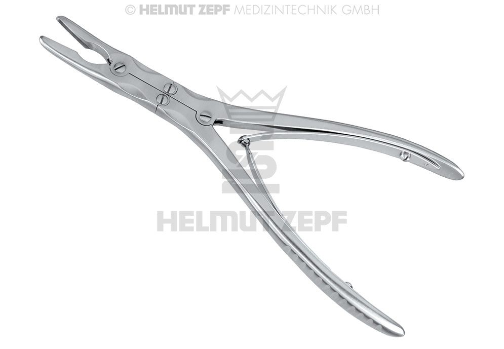 BEYER, HOHLMEISSELZANGE, ÜBERSETZT, 18 CM