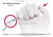 DROP-CONTROL, KLINGENHALTER Ø 9,5MM MIT EINHAND ABWURF-FUNKTION PATENTIERT