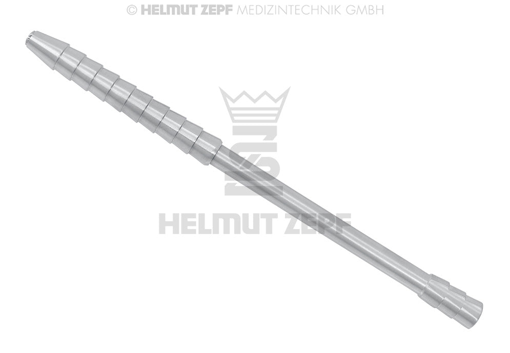 MIKRO-CHIRURGISCHER SKALPELLGRIFF ZEPF-LINE, ROSTFREIER STAHL, 13 CM