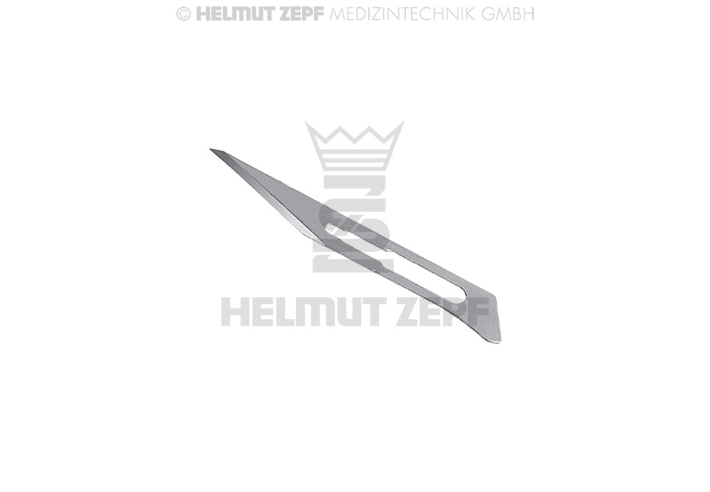SKALPELLKLINGEN, FIG. 11, STERIL, FÜR GRIFF NO. 3, VERPACKUNGSEINHEIT = 100 STÜCK