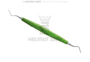 TUNNELIER-INSTRUMENT 2, FÜR UK IM BIONIK GRIFF, YELLOW GREEN AUSWECHSELBAR DOPPELENDIG
