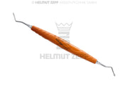 TUNNELIER-INSTRUMENT 4, 2,5MM BREIT IM BIONIK GRIFF, SIGNALORANGE, DOPPELENDIG, AUSWECHSELBAR,