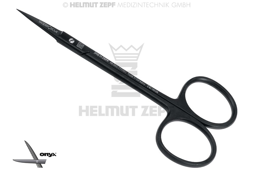 ZAHNFLEISCHSCHERE GERADE, 11,5 CM, SUPERCUT, ONYX-COATING
