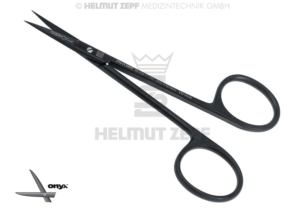 ZAHNFLEISCHSCHERE GERADE, 11,5 CM, SUPERCUT, ONYX-COATING