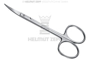 ZAHNFLEISCHSCHERE, (IRISSCHERE) GEBOGEN, 11,5 CM