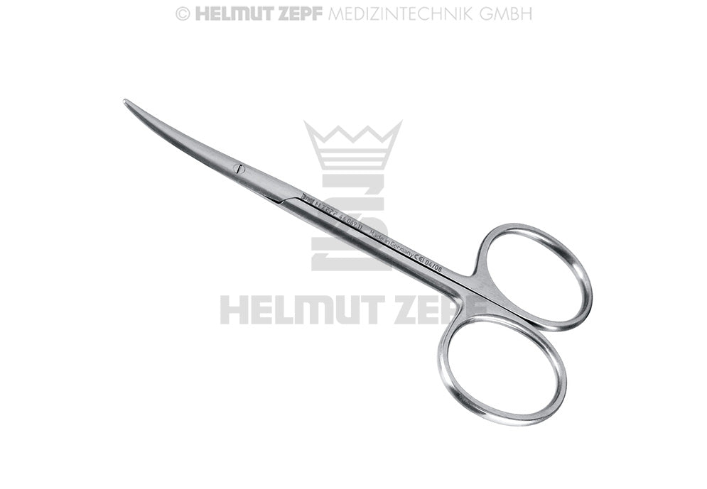 STRABISMUSSCHERE 11,5CM GEBOGEN PRÄPARIERSCHIERE