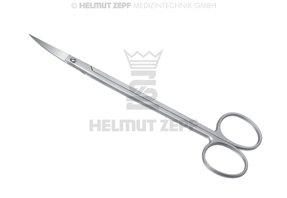 KELLY, SCHERE, GEBOGEN, 16 CM GEZAHNT