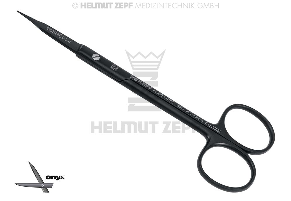 GOLDMAN-FOX GINGIVECTOMIE SCHERE GERADE, 13CM, SUPERCUT ONYX-COATING