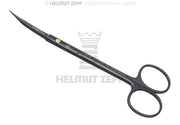 GOLDMAN-FOX, GINGIVECTOMIE-SCHERE, GEBOGEN, 13 CM, SUPERCUT TITAN-ALUMINIUM-NITRIT BESCHICHTET