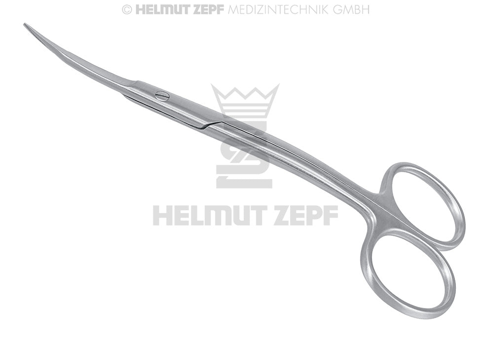 GOLDMAN-FOX, ZAHNFLEISCHSCHERE DOPPELT GEBOGEN, 13CM