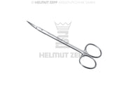 ZAHNFLEISCHSCHERE MIT MIT VERJÜNGTEN SPITZEN GEBOGEN, 12 CM