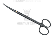METZENBAUM, SCHERE, GEBOGEN, 14,5CM STUMPF/STUMPF, FIG. 1, SUPERCUT TITAN-NITRID-CARBONIT BESCHICHTET