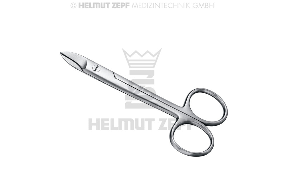BEEBEE, KRONENSCHERE, GERADE, SPITZ, 10 CM