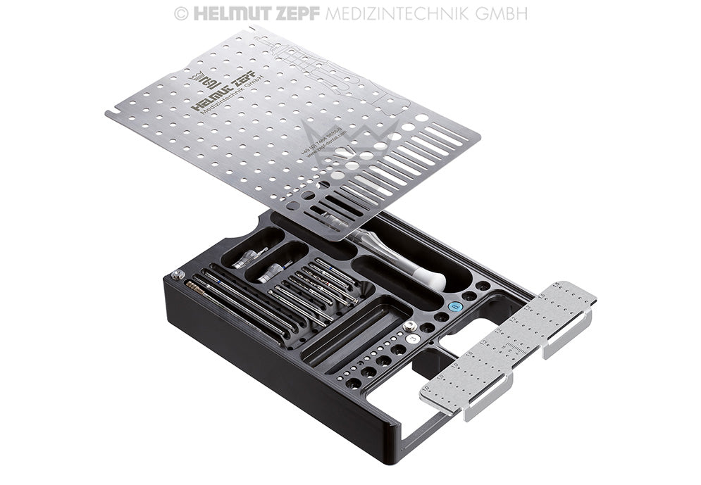 UNIVERSAL CMF-BOX FÜR SCHRAUBENSYSTEME Ø1,2; Ø1,5; Ø2,0