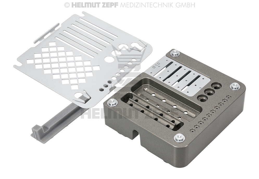 Schrauben- & Pin- Box F. 3x 5 Ø1,0er, Schrauben, 10 Membrannägel U Leiner Stauraum F. Instrumente, Folien,