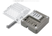 SCHRAUBEN- & PIN- BOX F. 3X 5 Ø1,0ER, SCHRAUBEN, 10 MEMBRANNÄGEL U LEINER STAURAUM F. INSTRUMENTE, FOLIEN,