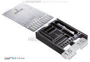 CMF SET BOX GROSS Ø 1,5MM TITANSCHRAUBE MIT SCHRAUBENDREHER, KLINGE, KERNLOCH- BOHRER, PIN-APPLICATOR UND