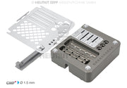 CMF SET BOX KOMPAKT Ø1,5MM TITANSCHRAUBE MIT SCHRAUBENDREHER, KLINGE, KERNLOCH- BOHRER, PIN-APPLICATOR UND