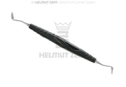 KRASTEV ABUTMENT HALTEINSTRUMENT IM BIONIK GRIFF SCHWARZ SET SILIKONABSCHNITTE 10X 0,5 ID X1,0AD