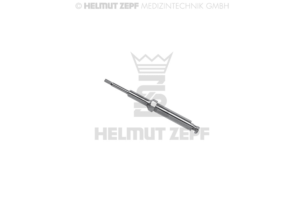 SCHRAUBENDREHER LANG MIT DENTALANSCHLUSS SECHSKANT SW 0,03 MM