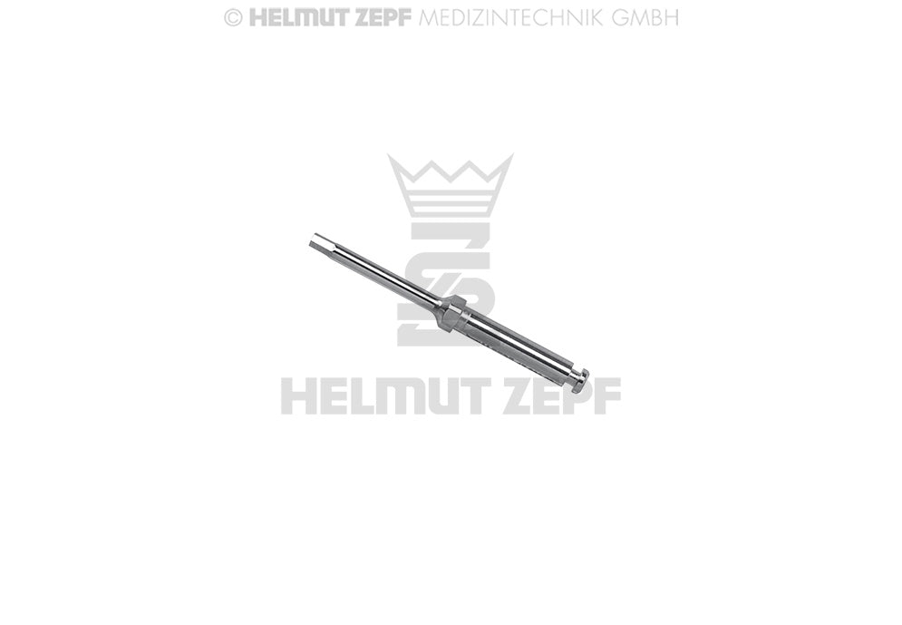 SCHRAUBENDREHER LANG MIT DENTALANSCHLUSS SECHSKANT SW 1,2 MM