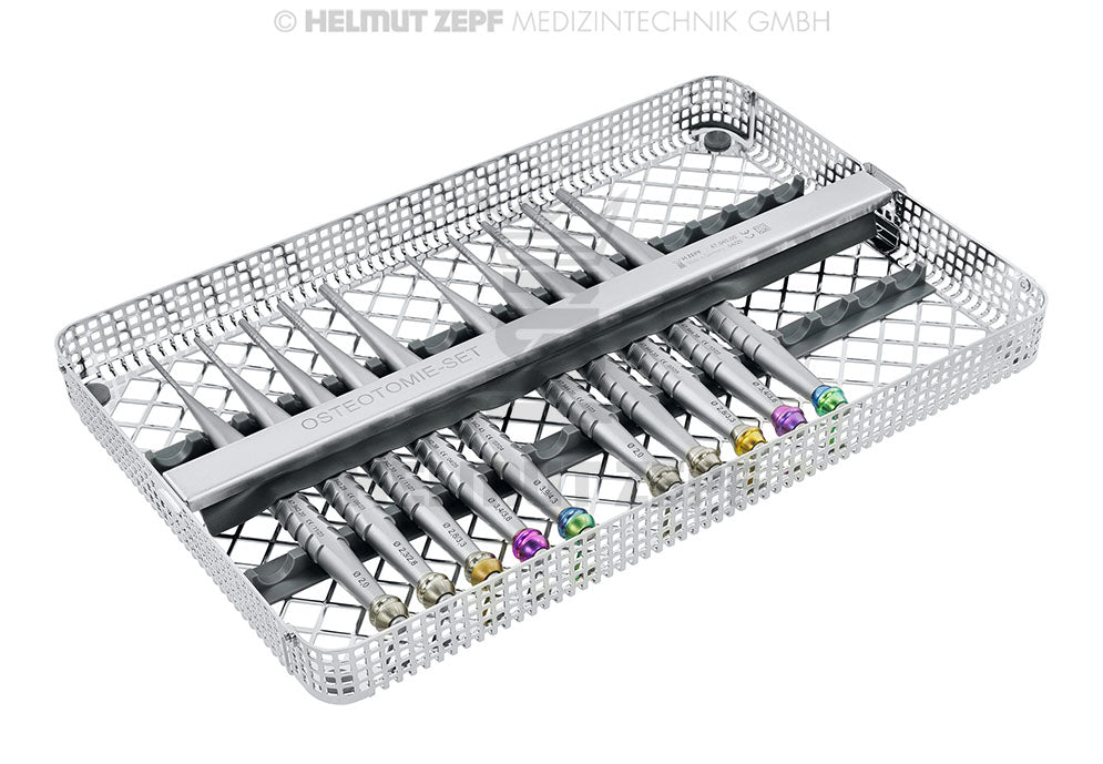 OSTEOTOMIE-SET BESTEHEND AUS: INSTRUMENTEN GERADE AUFWEITER Ø 5MM UND Ø 6MM