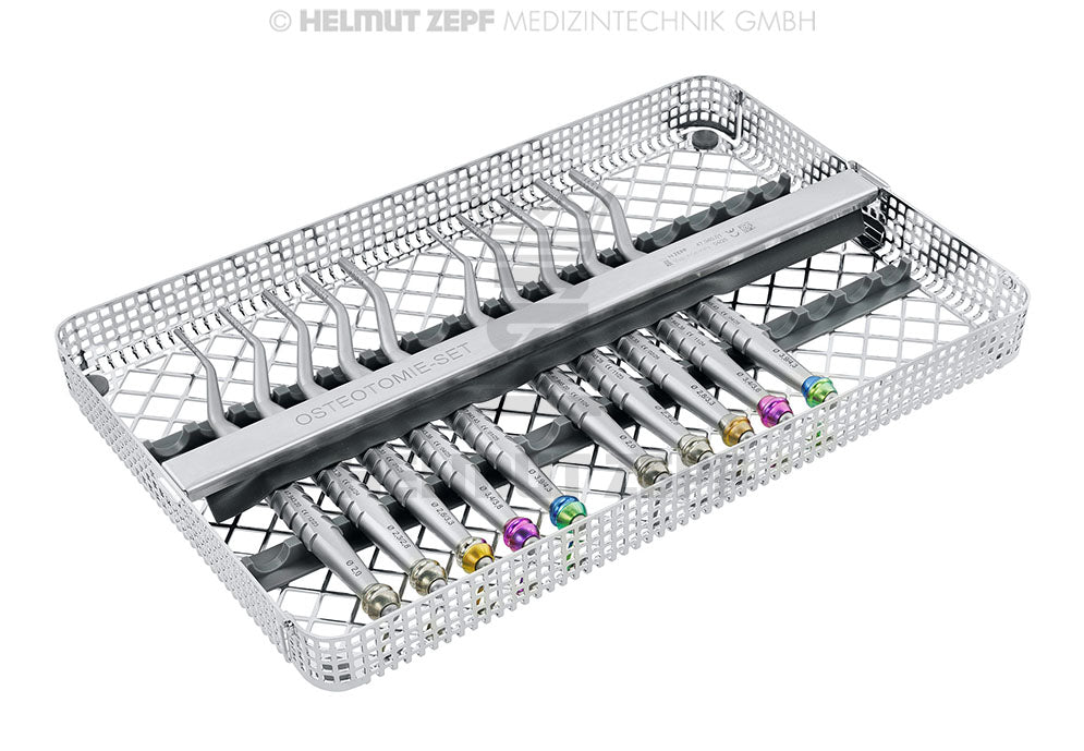 OSTEOTOMIE-SET BESTEHEND AUS: INSTRUMENTE ANGULIERT