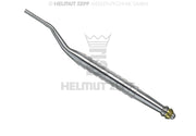 OSTEOTOMIEINSTRUMENT KONKAV, GEWINKELT, Ø 2,8 / 3,3 MARKIERUNG FARBLOS / GELB