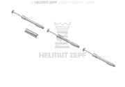 ERSATZKLINGEN, RUND Ø6 MIT 1 ERSATZHÜLSE FÜR BONE-SCRAPER II, WIE REF 47.957.20 VERPACKUNGSEINHEIT = 3 STÜCK