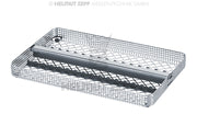 WASCHRAHMEN  1/1 SIEBTRAY MIT 2 SILKONSTREIFEN UND NIEDERHALTER LÄNGS, 275 X 178 X 24 MM