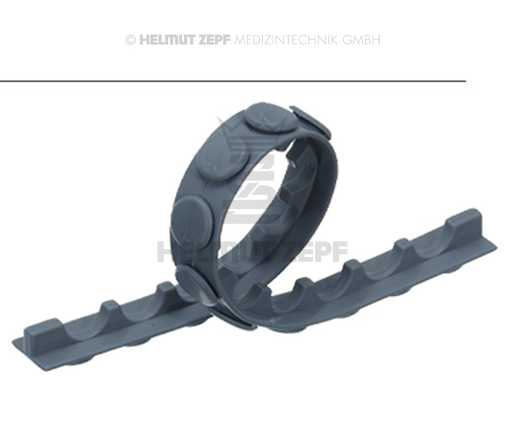 INSTRUMENTENAUFLAGE FÜR WASCHRAHMEN 1/2, LG. 130 MM FÜR 8 INSTRUMENTE