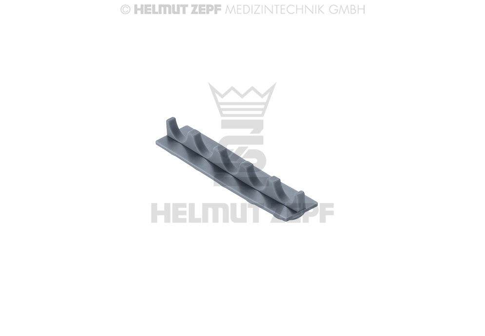 INSTRUMENTENAUFLAGE FÜR WASCHRAHMEN 1/3, LG. 81 MM FÜR 5 INSTRUMENTE