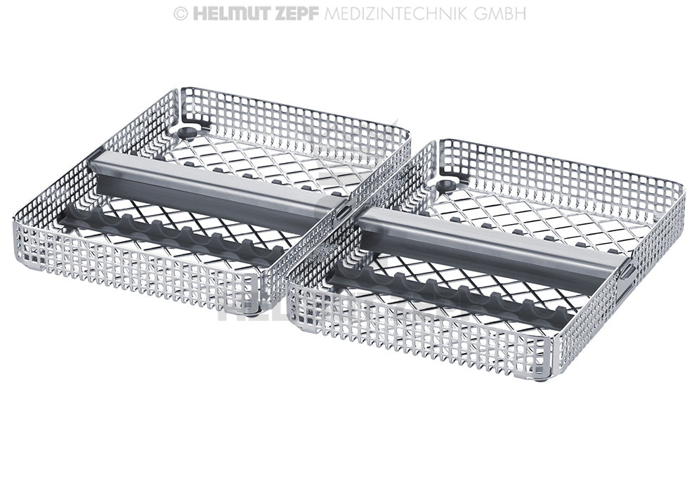 WASCHRAHMEN  1/2 SIEBTRAY MIT 2 SILIKONSTREIFEN UND NIEDERHALTER 178 X 140 X 24 MM