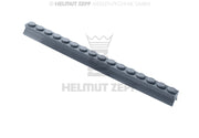 NIEDERHALTERPROFIL  260 LG SILICON GRAU