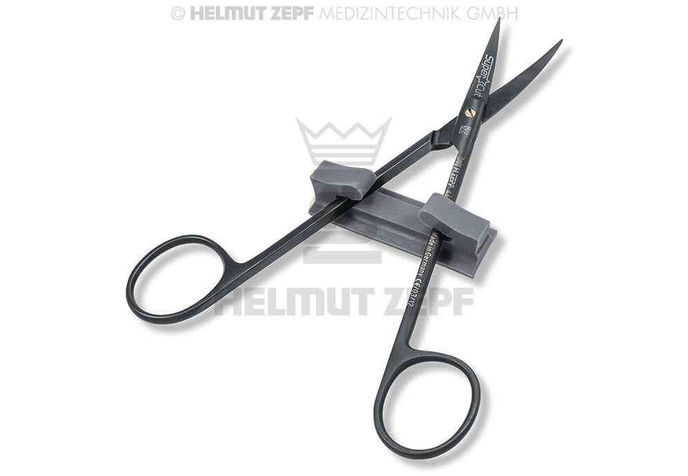 Deckelinstrumentenhalter für Waschkorb zur Fixierung von Scheren / Nadelhaltern