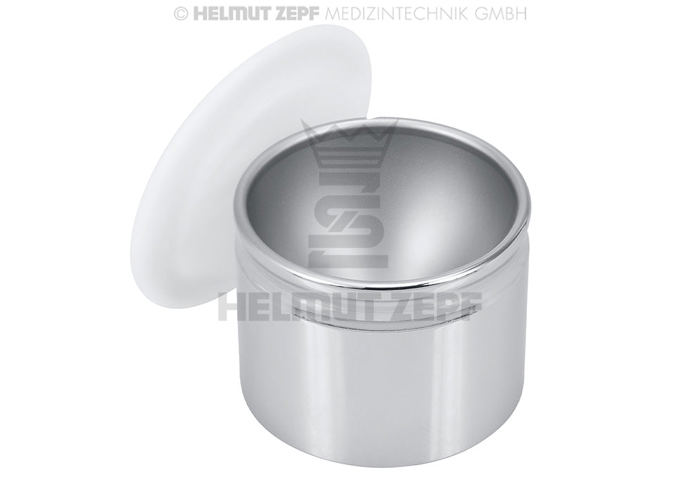 Anmischbecher mit Deckel aus Pom - Ø 40 Mm X 30 Mm Hoch (beidseitig Verwendbar)