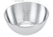 RUNDE SCHALE ROSTFREI Ø 116MM  X 50 MM HOCH, INHALT 0,35L