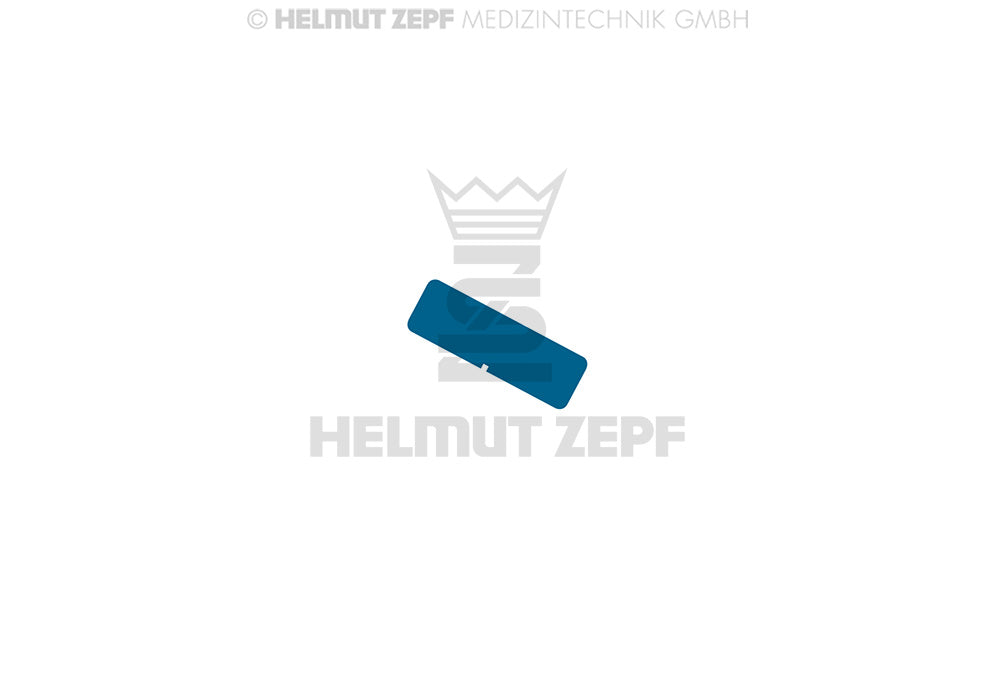 KENNZEICHNUNGSCHILDER FÜR CONTAINER FARBE BLAU  OHNE BESCHRIFTUNG