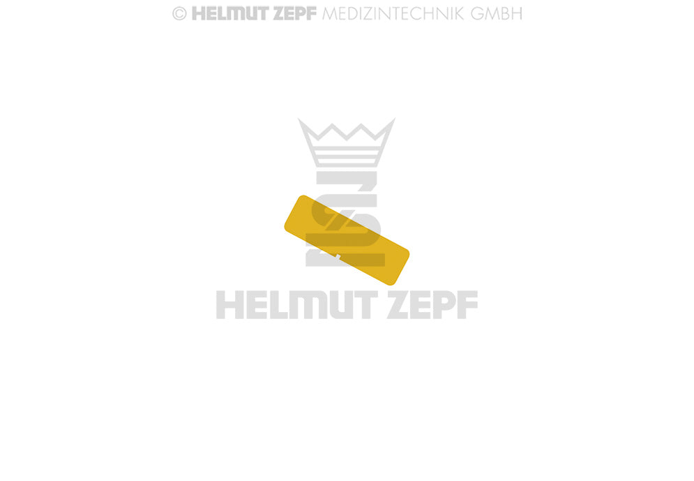 Kennzeichnungschilder für Container Farbe Gelb ohne Beschriftung