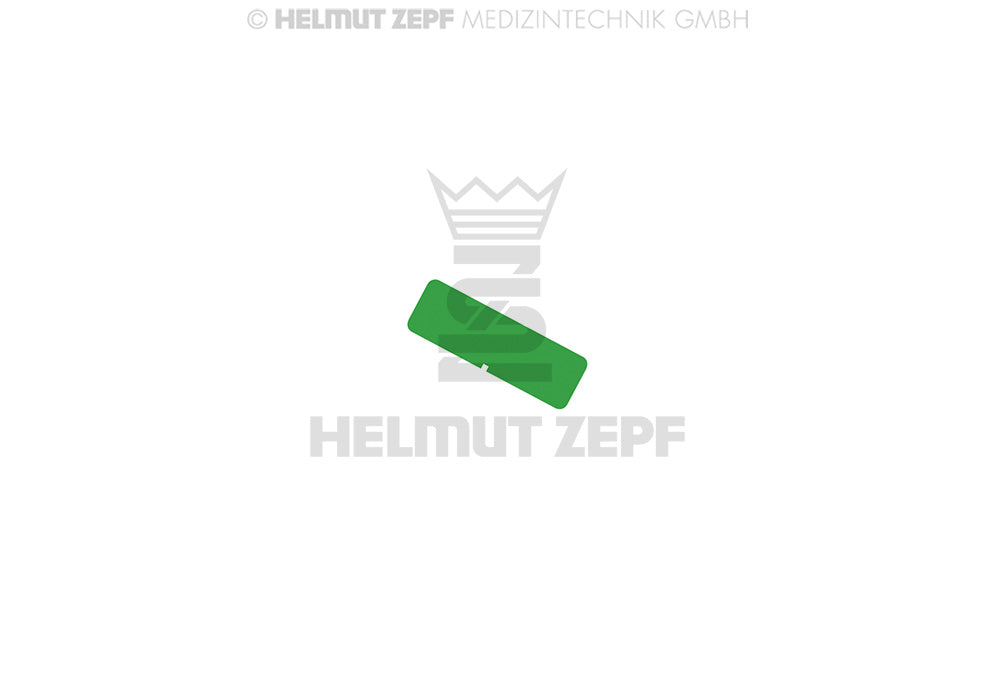 Kennzeichnungschilder für Container Farbe Grün ohne Beschriftung