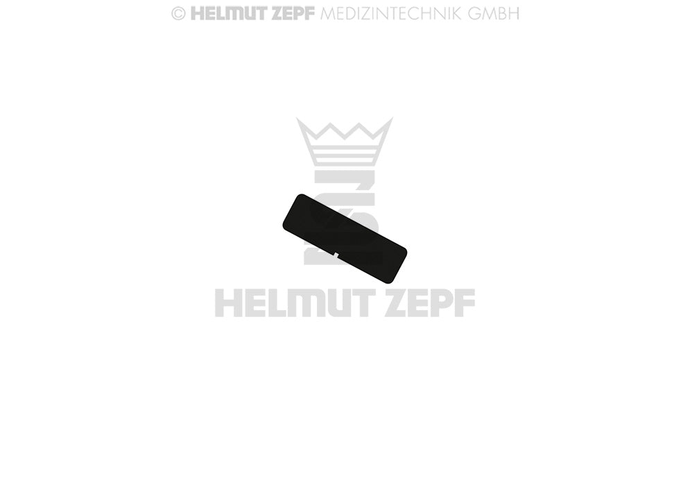 KENNZEICHNUNGSCHILDER FÜR CONTAINER FARBE SCHWARZ OHNE BESCHRIFTUNG